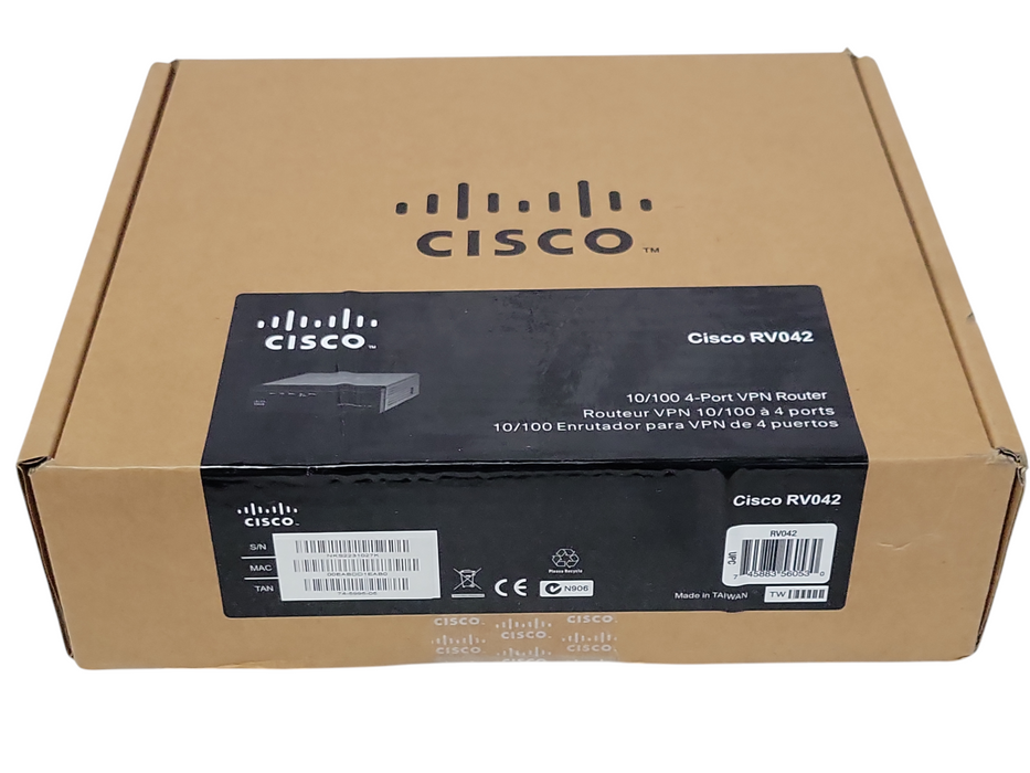 New Cisco RV042 10/100 4-Port VPN Router Q_