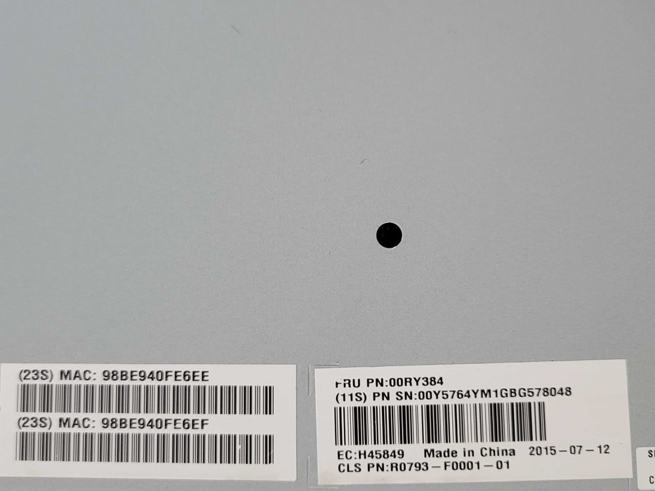 IBM CONTROLLER 00RY384 MODULE Node Canister STORWIZE V5000  Q_