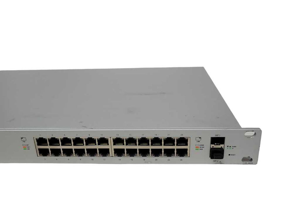 Ubiquiti UniFi US-24-250W 24 Port Managed PoE+ Gigabit Switch read desc _