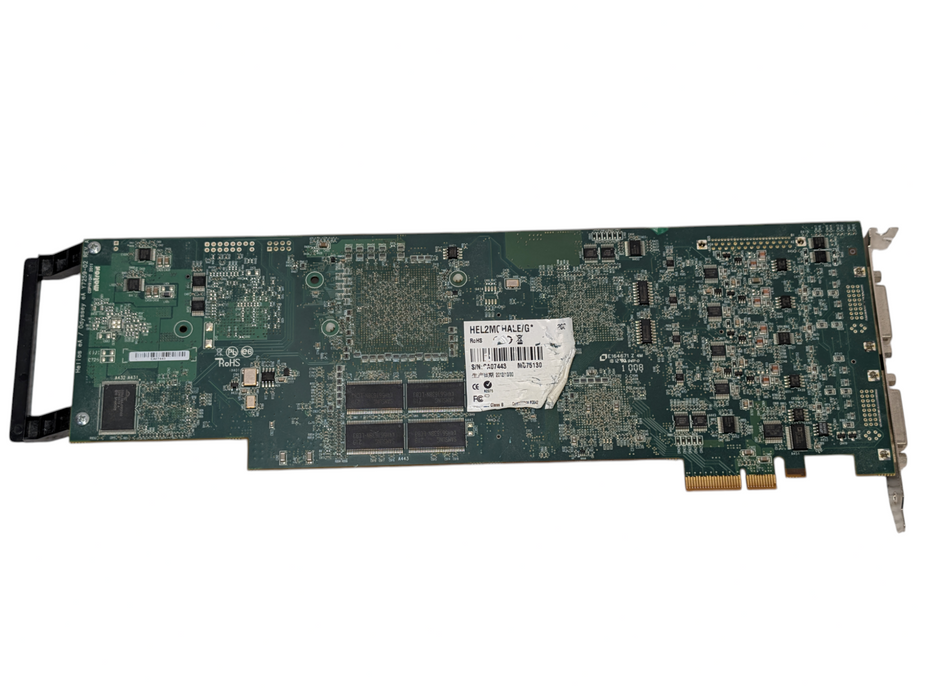 MATROX HELIOS HEL2MQHALE/G PCIe VIDEO FRAME GRABBER CARD Q-