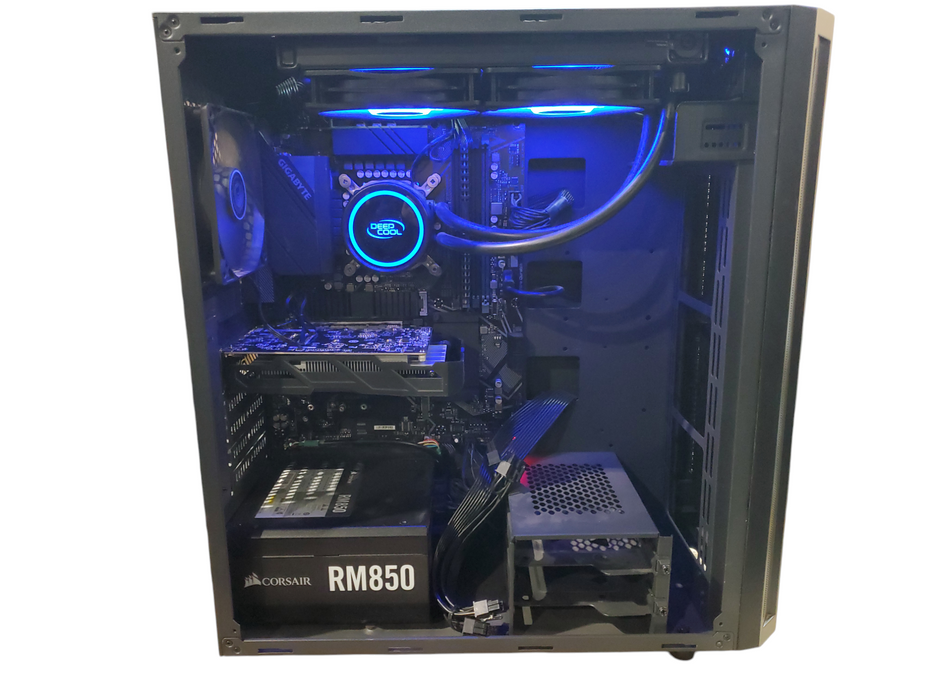 Custom PC - Gigabyte Z590, i7-11700K CPU 3.6GHz, 8GB RAM, No HDD, RX460 4GB
