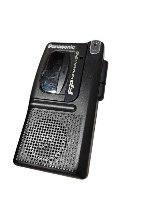 Panasonic FP Fast-Playback / 2-Speed Microcassette Recorder Model: RN-202 =