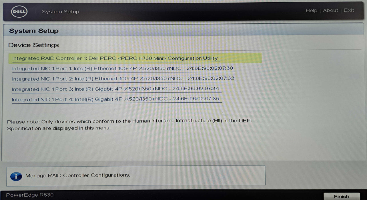 Dell PowerEdge R630 1U 8x 2.5" | 1x Xeon E5-2687W v3, 32GB DDR4, H730 Mini )