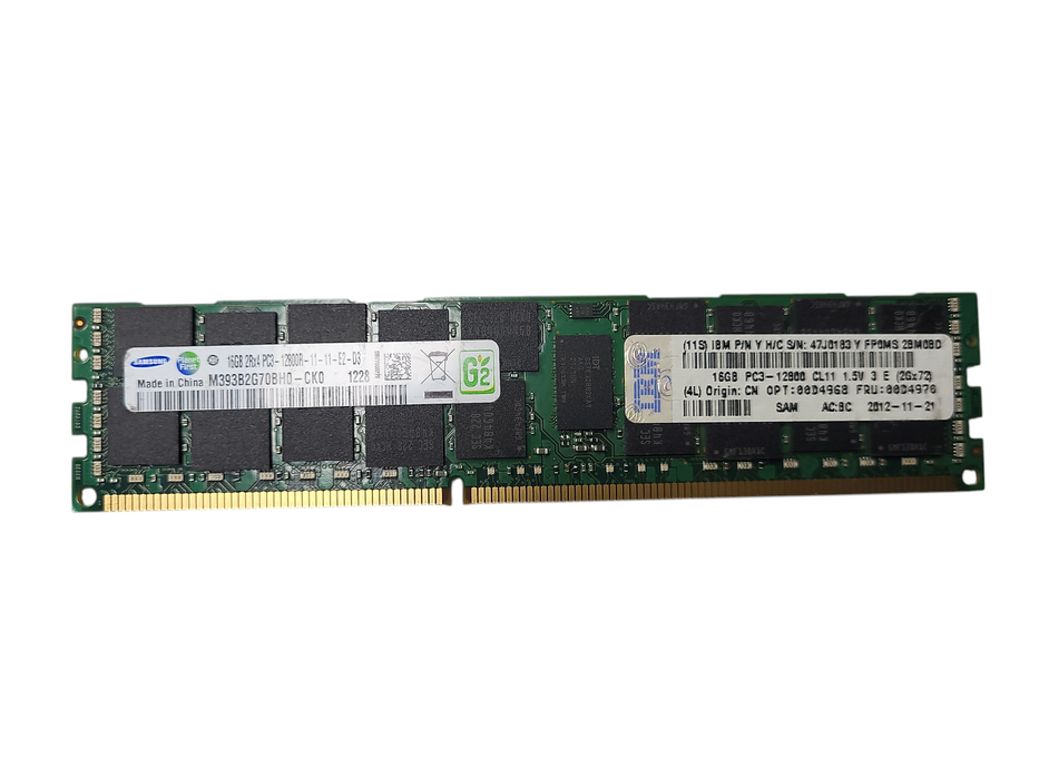 Assorted brands 16GB PC3-12800R Server Memory Q$