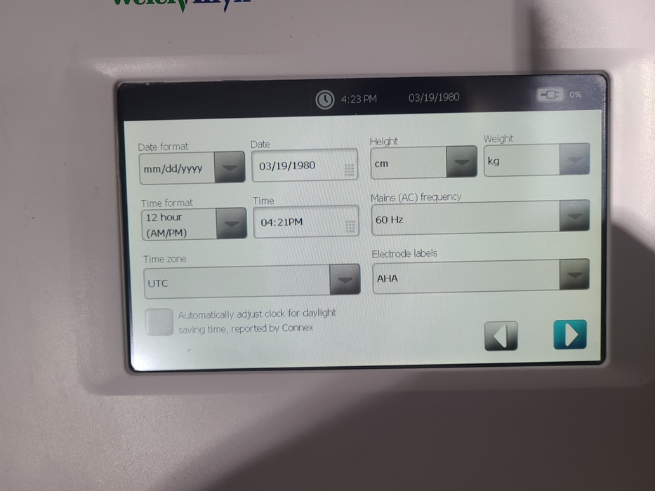 Welch Allyn CP150 ECG Electrocardiograph