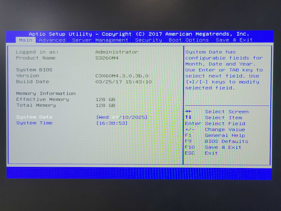 Cisco UCS S3260 60x 3.5" Bay Storage Server 1x UCS-C3K-M4SRB 128GB DDR4 SEE _
