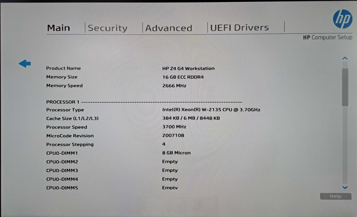 HP Z4 G4 Workstation | Xeon W-2135 @3.70GHz, 16GB DDR4, Quadro P600, 256GB SSD  )