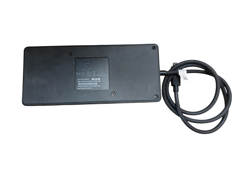 Dell WD19TBS K20A Thunderbolt USB-C Docking Station K20A001