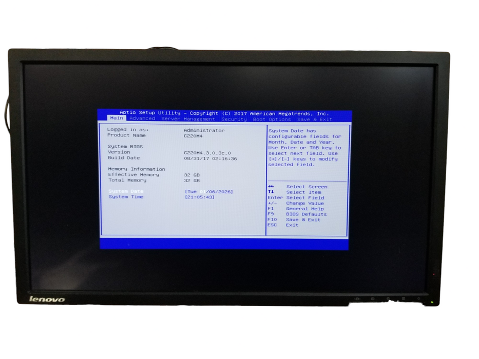 Cisco UCS C220 M4S 2x Xeon E5-2695v4 2.10GHz 32GB DDR4 AVAGO 12G-SAS NO HDD