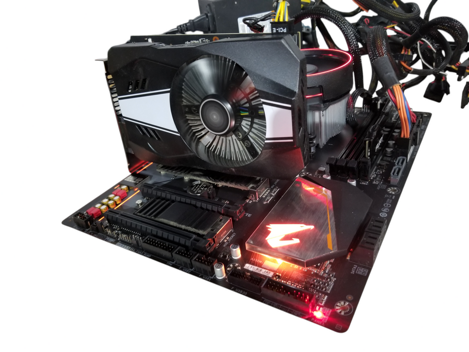 Gaming Bundle Gigabyte B450 AORUS Pro WiFi | Ryzen 7 1700 | Asus GTX 1060 | 8GB DDR4