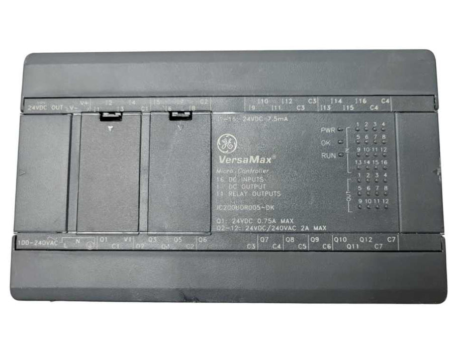 GE VersaMax Micro Controller IC200UDR005-DK READ _ _