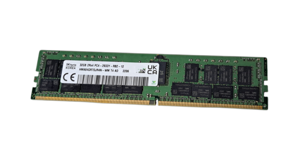 Hynix 32GB DDR4 2933MHz ECC RDIMM 2Rx4 Server RAM HMA84GR7DJR4N-WM