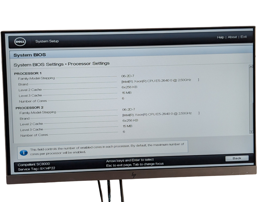 Dell Compellent SC8000 2 x Xeon E5-2640 64 GB Storage Controller Server -