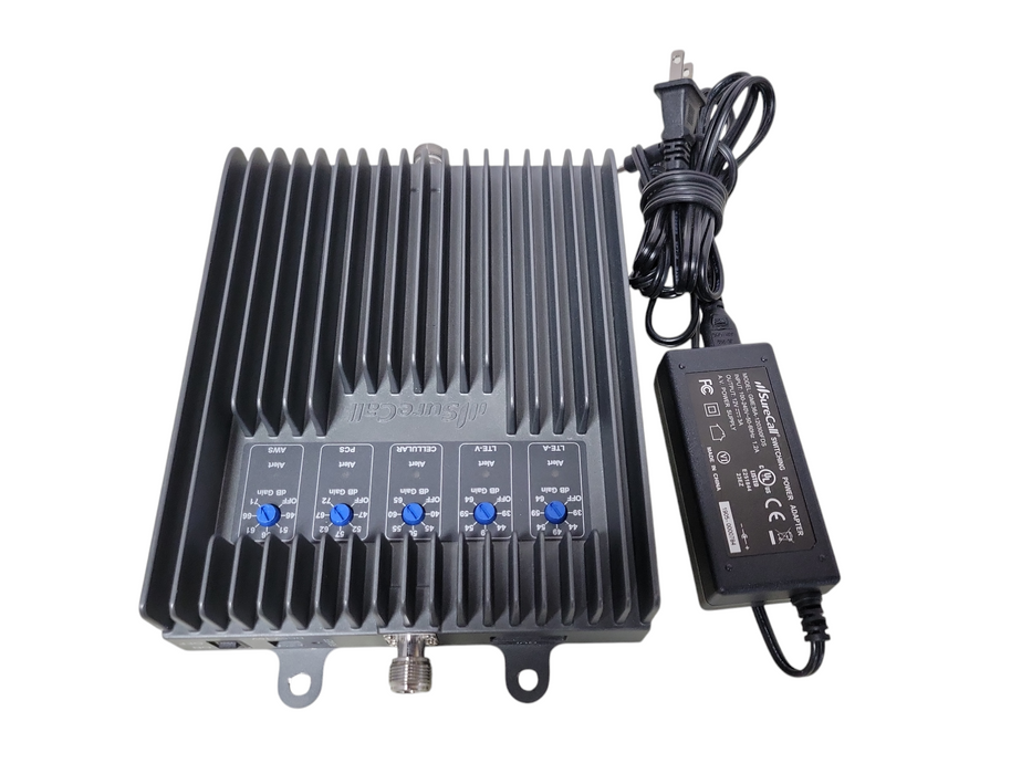 SureCall Fusion5s SC-PolysH/O-72-CA 5-Band Signal Booster _