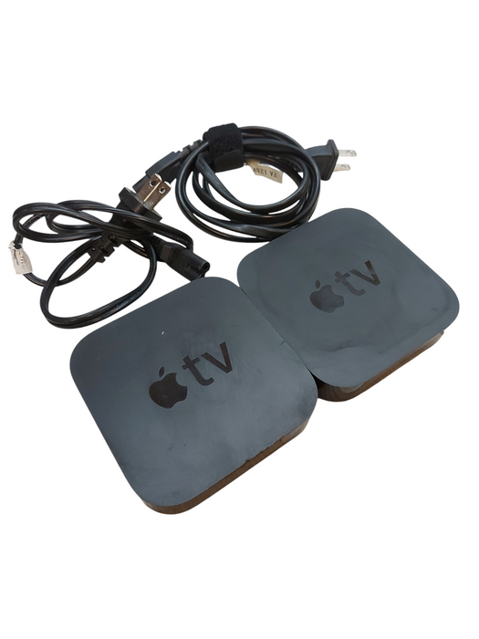 Lot 2x Apple TV A1469 HD Digital Media Streamer - Black Q