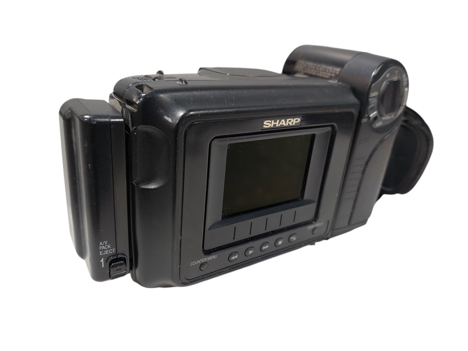 Sharp 8 Viewcam Liquid Crystal Video Camera Hi-Fi Monaural Model: VL-E37 =