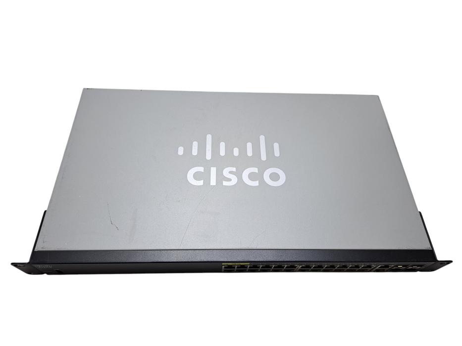 Cisco SG350-28MP-K9 V04 | 28-Port Gigabit PoE Managed Switch 4x SFP )