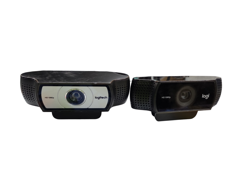 Lot 3x Assorted Webcams from Logitech and Unzano