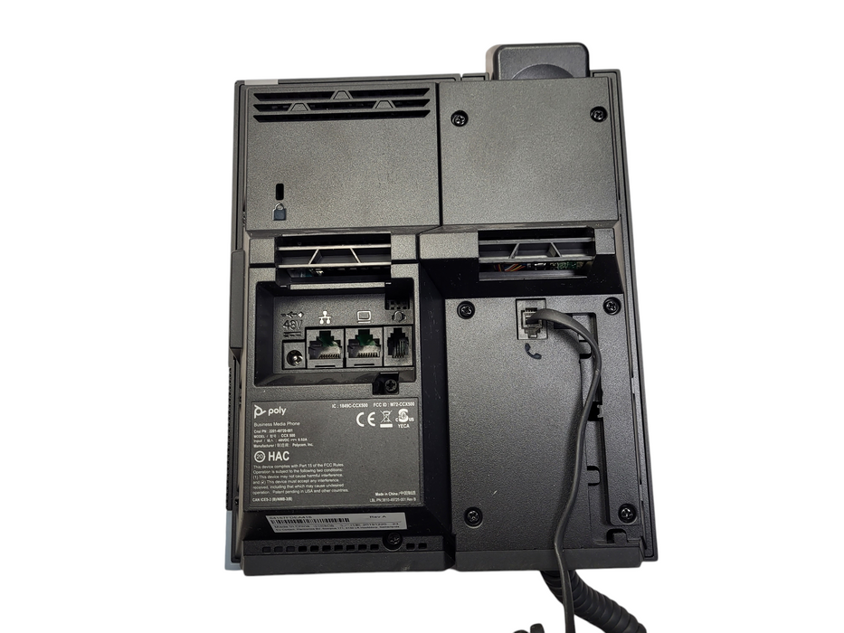 Poly CCX-500 Touchscreen Business Desktop Office IP Phone No stand Q$