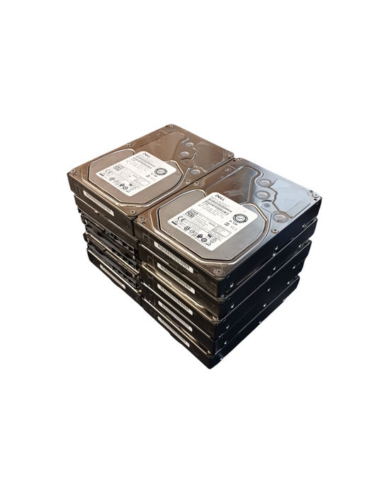 Lot of 10x 8TB SAS 3.5" 12Gb/s Assorted Brand/Model HDDs