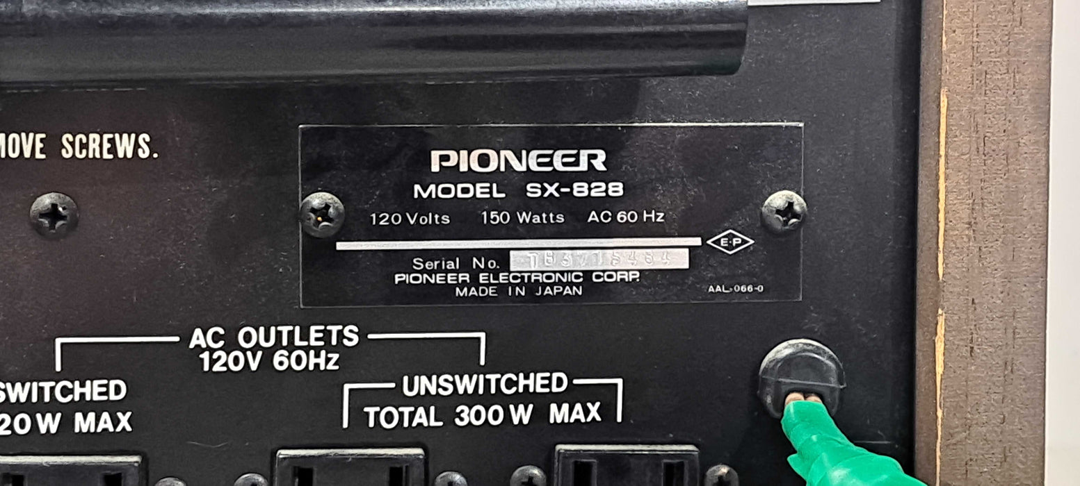 Vintage Pioneer SX-828 AM/FM Stereo Receiver | READ Q