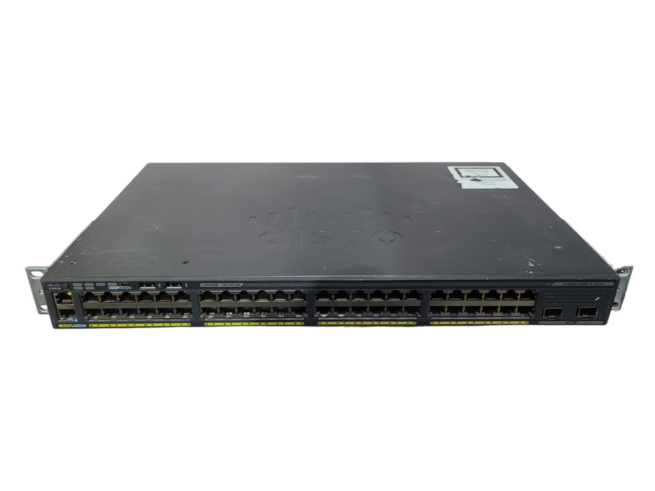 Cisco WS-C2960X-48TD-L, 48 Port Gigabit Switch, 2x 10G SFP+ UpLink