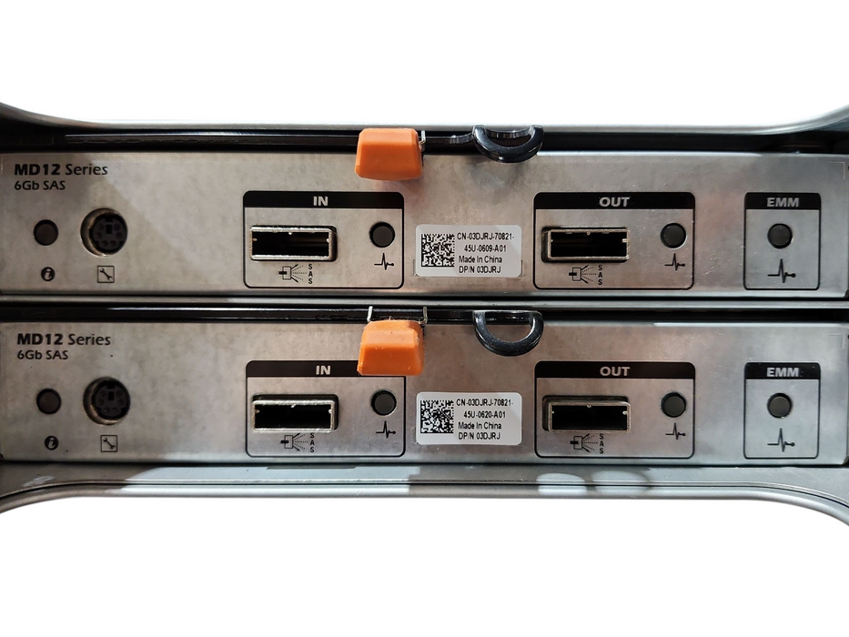 Dell PowerVault MD1220 w/ 2 x Dell 03DJRJ Controller Module