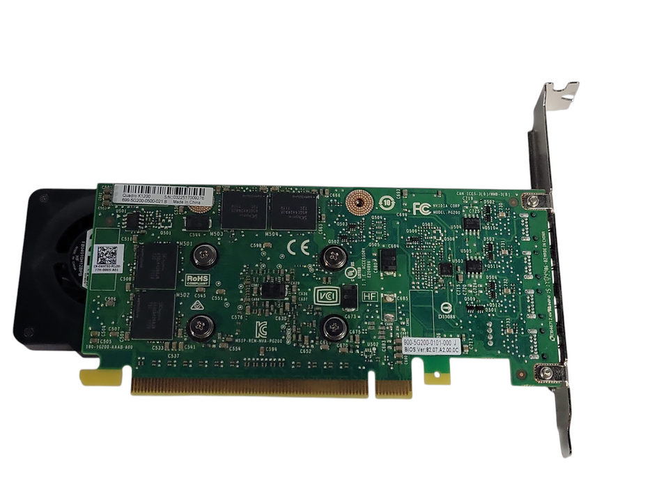 Nvidia Quadro K1200 4GB Mini DisplayPort Video Graphics Card, FH Bracket _