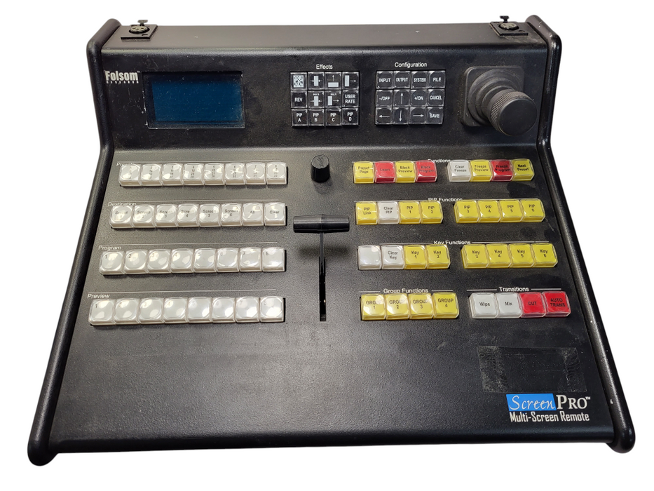 Folsom Research FC-0608 Screen Pro Multi-Screen Remote Controller READ $