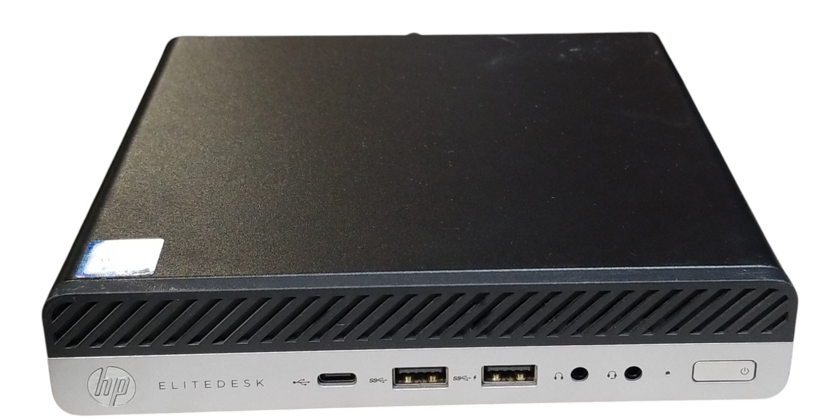 HP EliteDesk 800 G5 Mini Intel i7-9700T CPU 2.00GHz 8GB RAM - No
