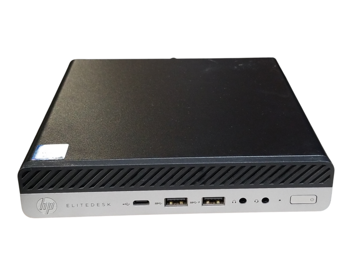 HP EliteDesk 800 G5 Mini Intel i7-9700T CPU 2.00GHz 8GB RAM - No