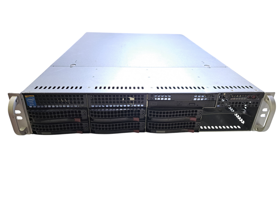 Supermicro/Intel 2U 8x 3.5" Server | 2x Xeon E5-2620 v2 2.1GHz, 128GB DDR3