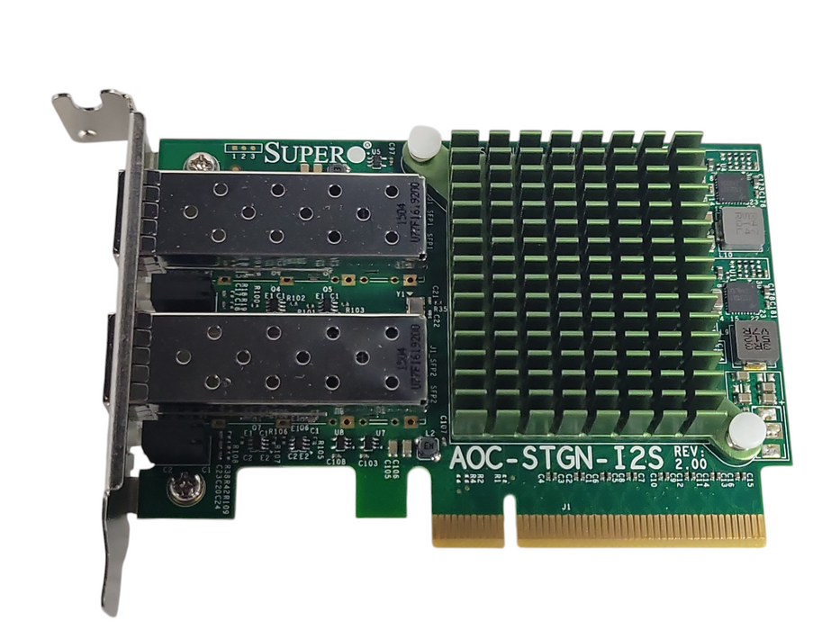 Supermicro Intel X520-DA2 Dual Port AOC-STGN-I2S Network Adapter, LP Bracke _