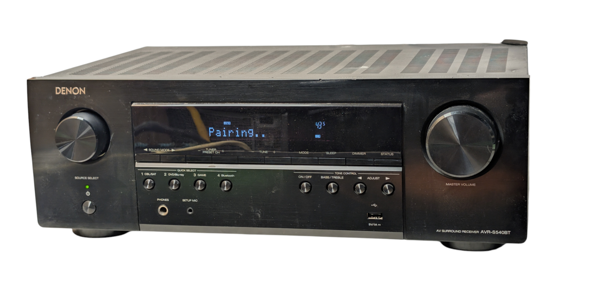 DENON AVR-S540BT 5.2 Surround 4K AV Home Theatre Receiver with
