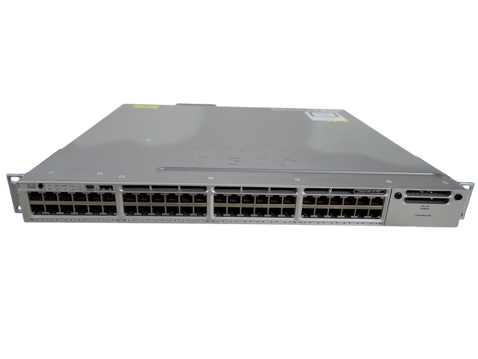 Cisco WS-C3850-48F-L V05 | 48-Port Gigabit PoE+, 4x SFP Switch | 1x 1100W PSU !