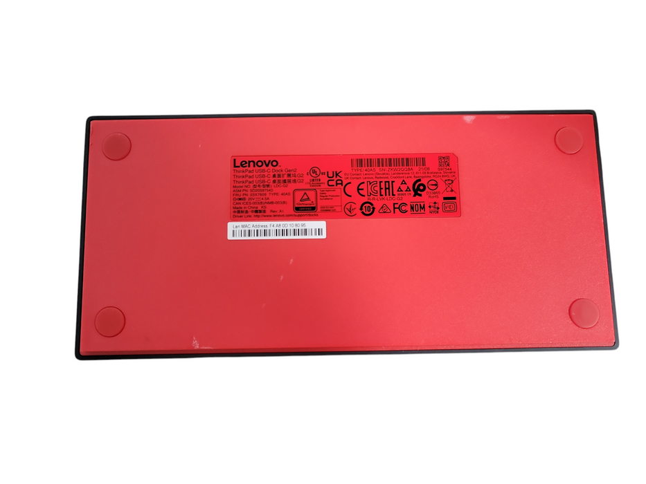 Lenovo ThinkPad USB-C Dock Gen 2 LDC-G2 Q