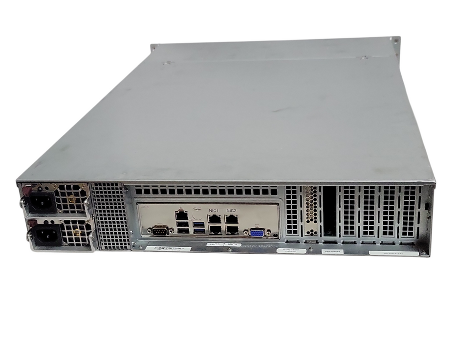 Supermicro X11SSH-LN4F, Xeon E3-1220v5 3.00GHz 16GB DDR4, 9361-4i, 2x PSU _