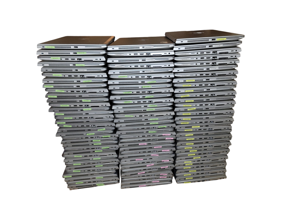 Lot 100x B/C-Grade HP EliteBook 6-8Gen Laptops (HC13-01)