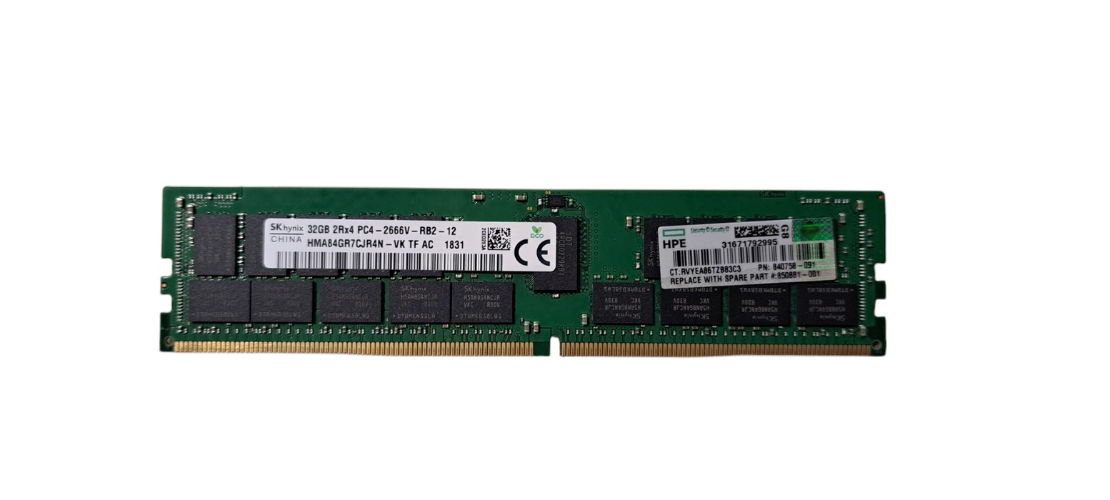 HMA84GR7CJR4N-VK HYNIX 32GB (1X32GB) 2RX4 PC4-2666V DDR4 MEMORYRVYEA86TZB83 Q