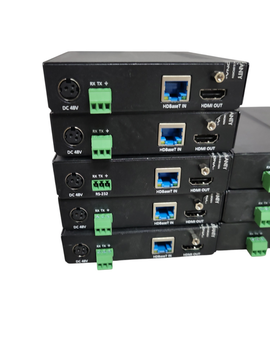 Lot of 8x Atlona (5x AT-UHD-EX-100CE-RX-PSE & 3x AT-UHD-EX-100CE-TX-PD) SEE _