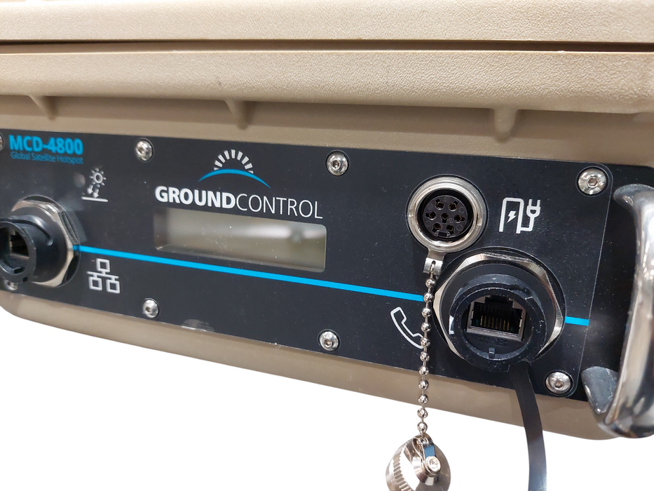 Ground Control MCD-4800 Global Satellite Hotspot The Football wi‑fi =