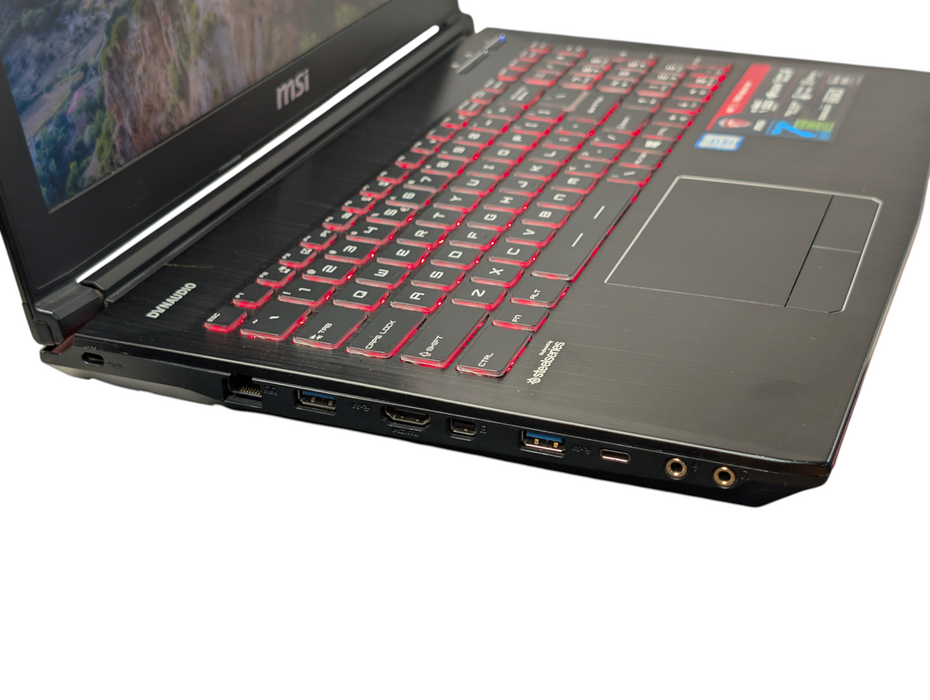 MSI GE62 7DR Apache Intel Core i7-7700HQ 16GB RAM 256GB SSD + 1TB HDD - BudLap