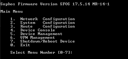 Sophos XG85 Network Appliance Rev.1 UTM Firewall