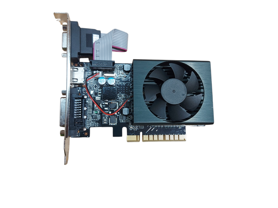 Lot 2x PNY Verto GT710 Graphics Card w/1024MB DDR3