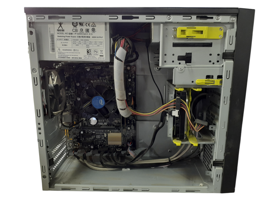 CUSTOM PC/ASUS i3 - 6100 3.7 Ghz | 12GB DDR4|950GB HDD| 450PSU