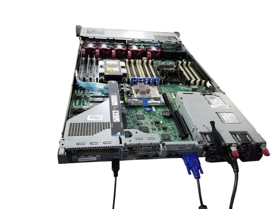HPE ProLiant DL360 Gen10 1x Xeon Silver 4116, 32GB DDR4, P408i-a SR Gen10 *READ*