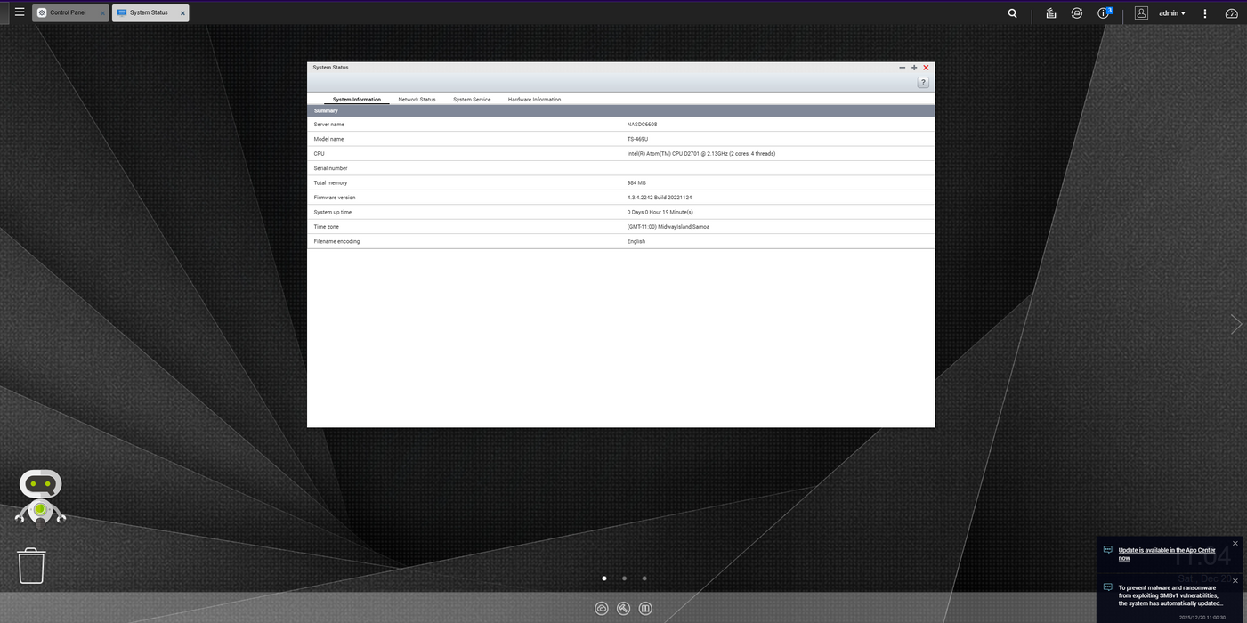 QNAP TS-469U-SP 4-Bays NAS Server w/ 4TB HDDs