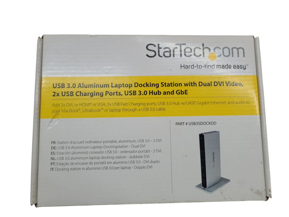 Lot 2x StarTech Dual-Monitor USB 3.0 Doc