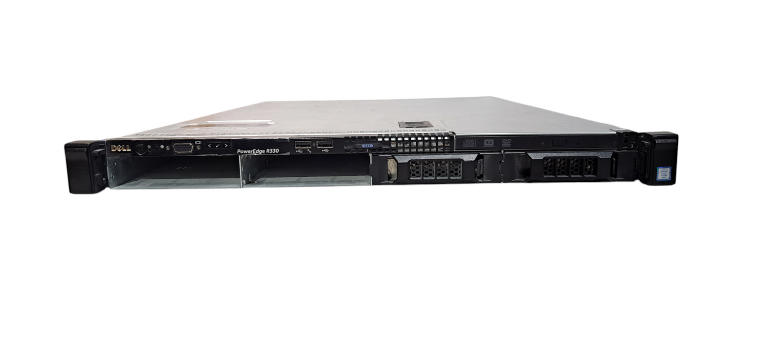 Dell PowerEdge R330 |1x Xeon E3-1220 v5 CPU|32GB RAM|PERC H330|1x350W PSU