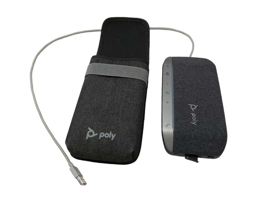 Poly Plantronics Bluetooth Smart Speaker Model:SY20-M USB-A with a Travel Bag =